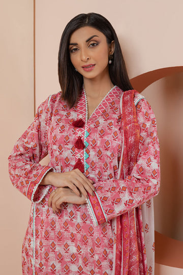 Bonanza Satrangi Pink Lawn Suit Rsk223p27 Eid Pret 2022 Online Shopping